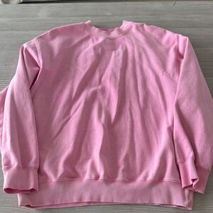 Skims bubblegum pink crewneck
